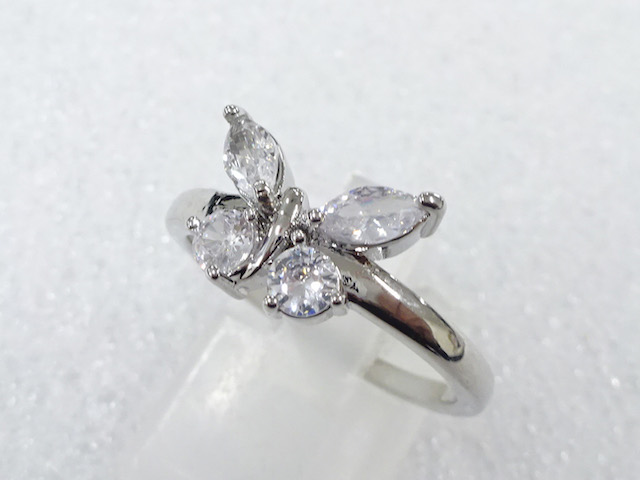 CRYSTAL FASHION RING / JP SIZE 17